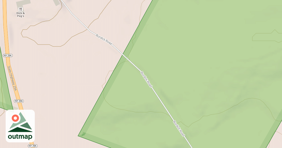 Map of B-8 Road