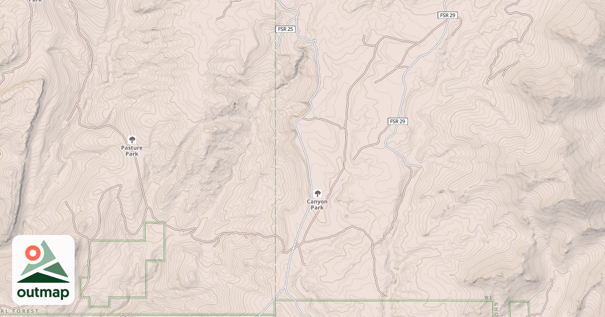 Map of GOLD MINE