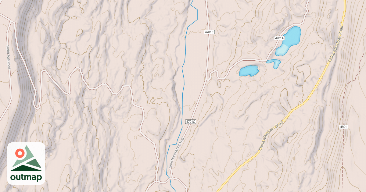 Map of DEAD HORSE ATV C