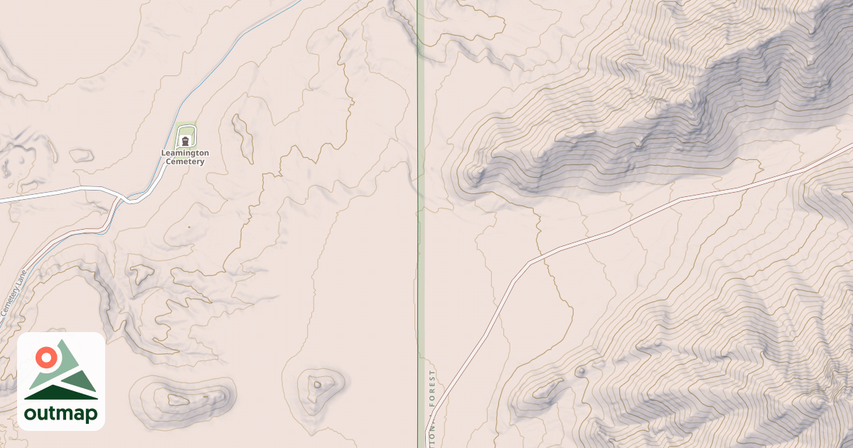 Map of 40875