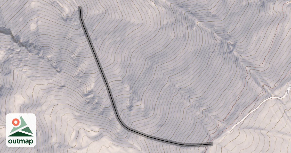 Map of South Hoback