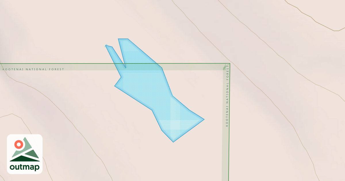 Map of BURTON CREEK F