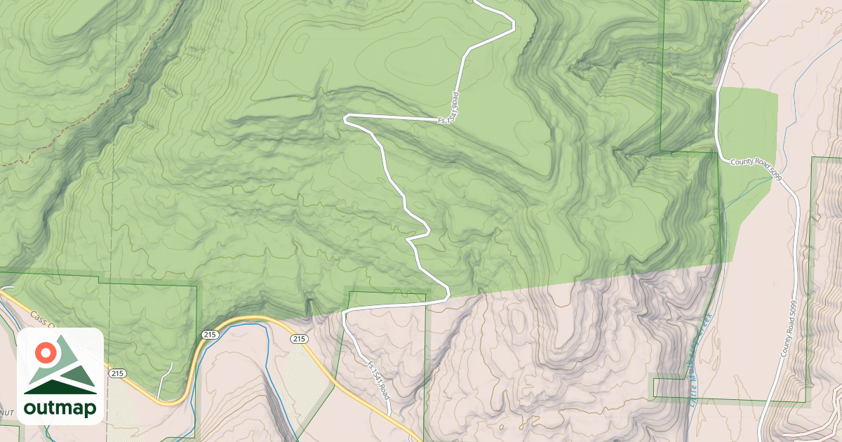 Map of BRIAR RIDGE