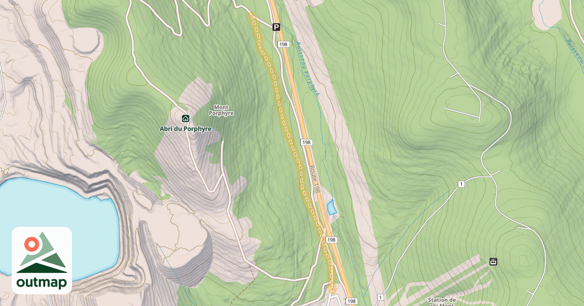 Map of Accès