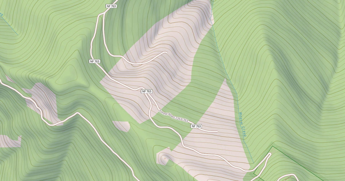 Map preview of CAT MTN. T.S.