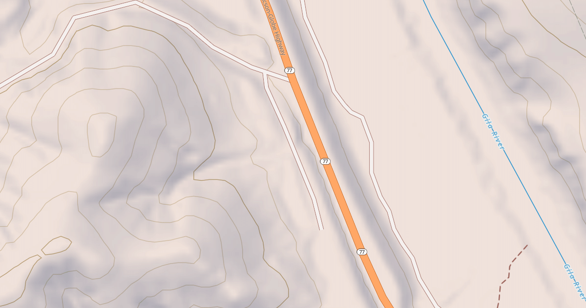 Map preview of BLM National GTLF Public Motorized Roads fd347b27-47fc-45ab-8aa0-f42cc7779554
