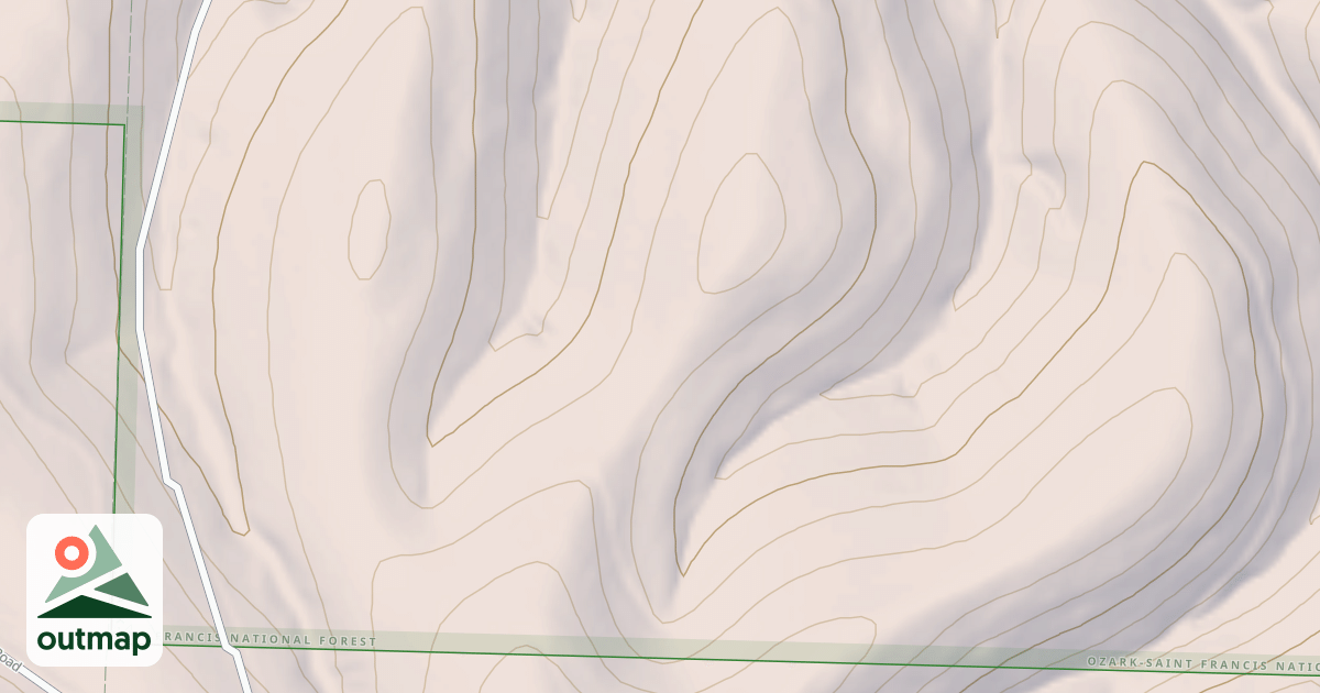 Map of BIG FLAT