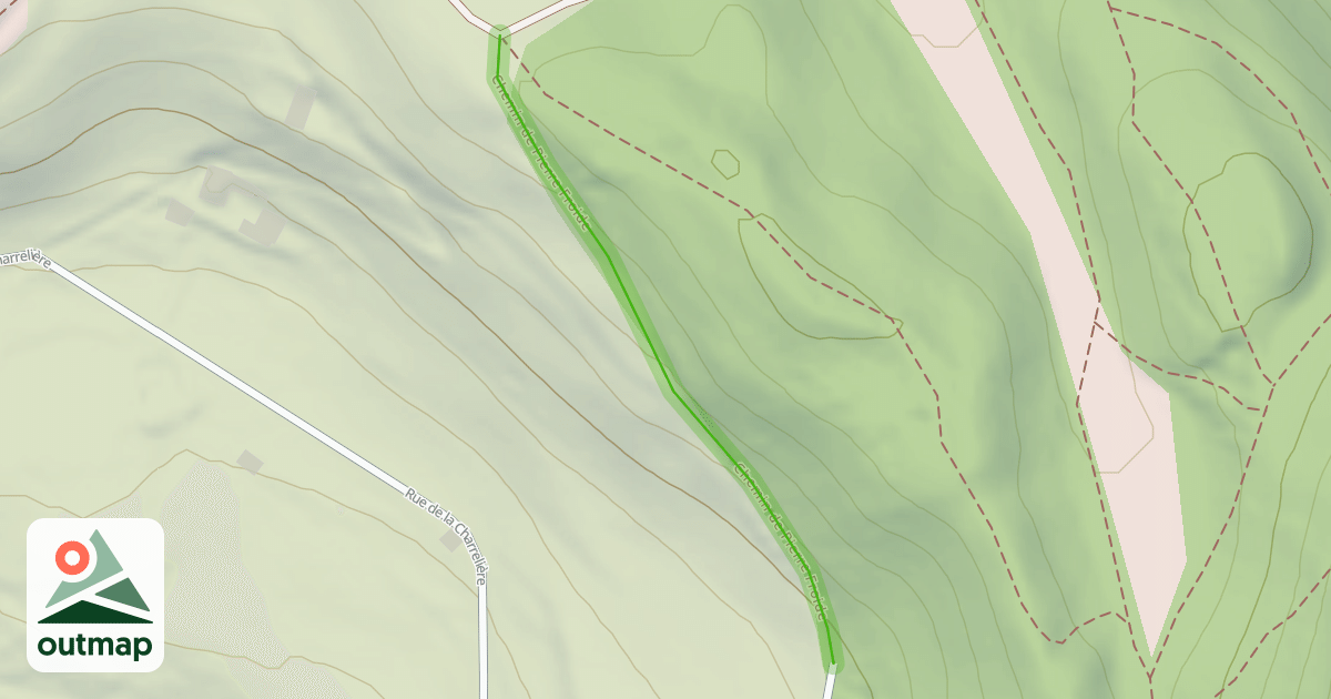Map of Chemin de Pierre Froide