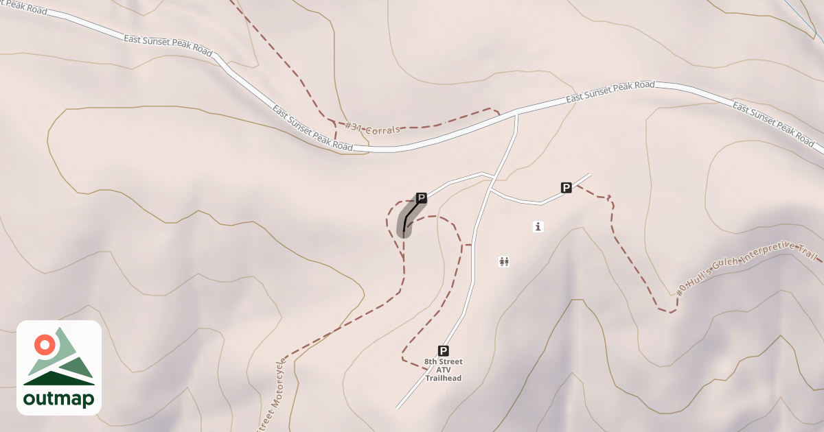 Map of #4 8th Street Motorcycle