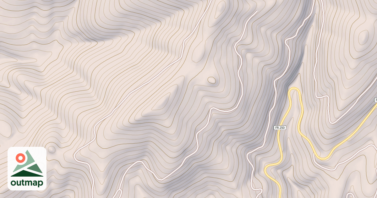Map of CLEARWATER RIDGE A