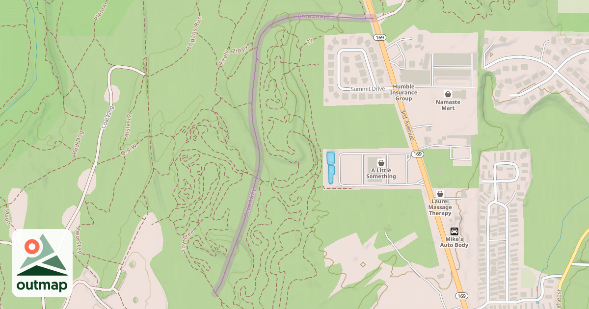 Map of Broadway