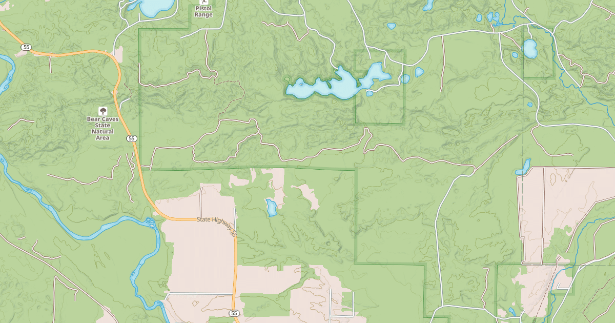 Map preview of Snowmobile Trail Lkln Langlade