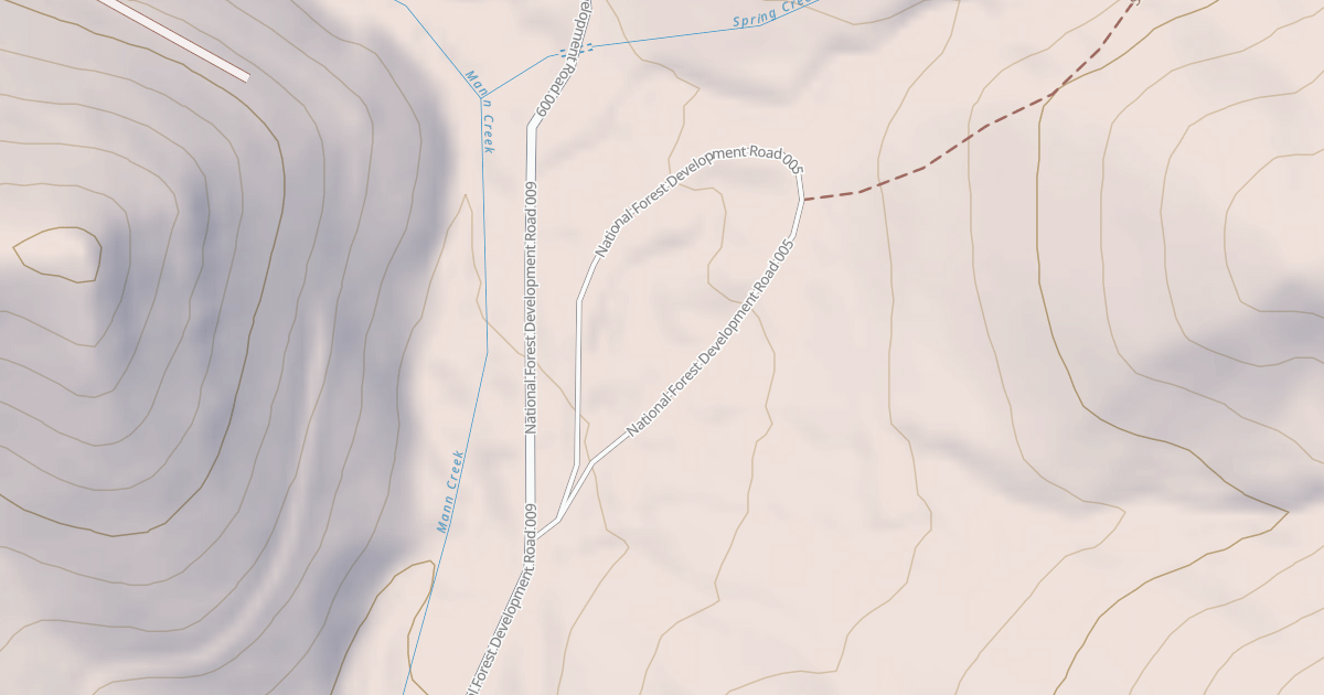 Map preview of SPRING CREEK CG