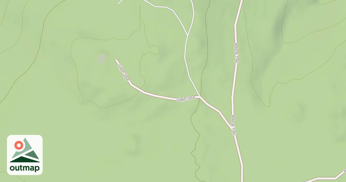 Map of GILPIN SPUR
