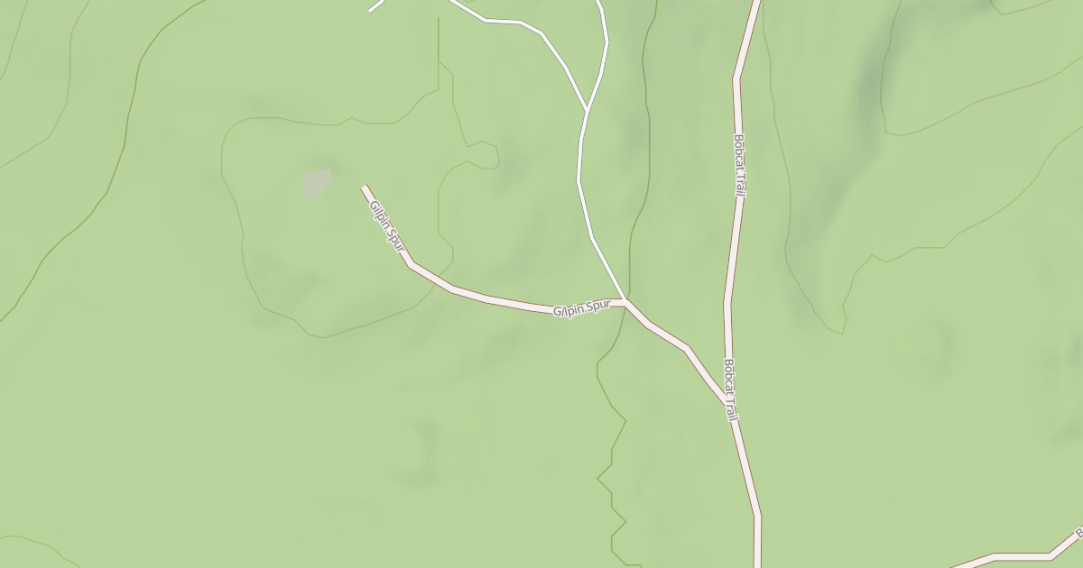Map preview of GILPIN SPUR