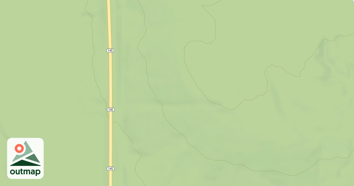 Map of OLD BOYS CAMP RD