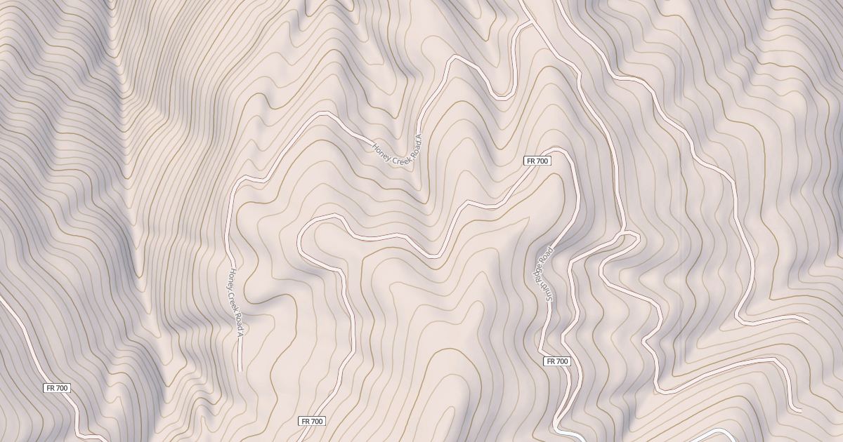 Map preview of HONEY CREEK A