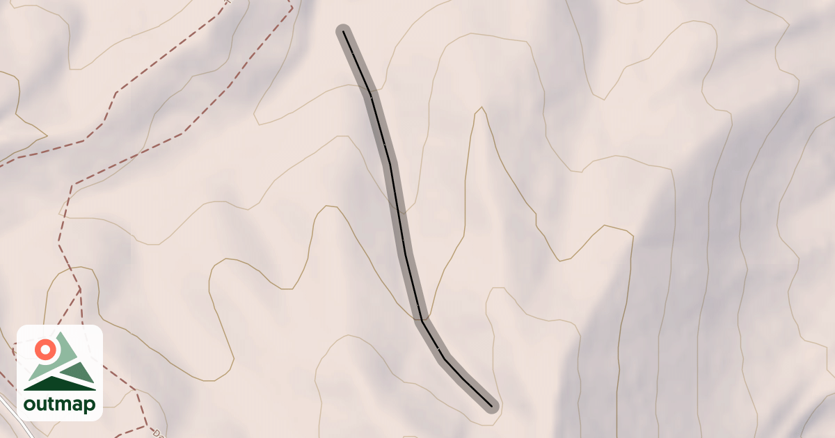 Map of Ski/Border Cross Course