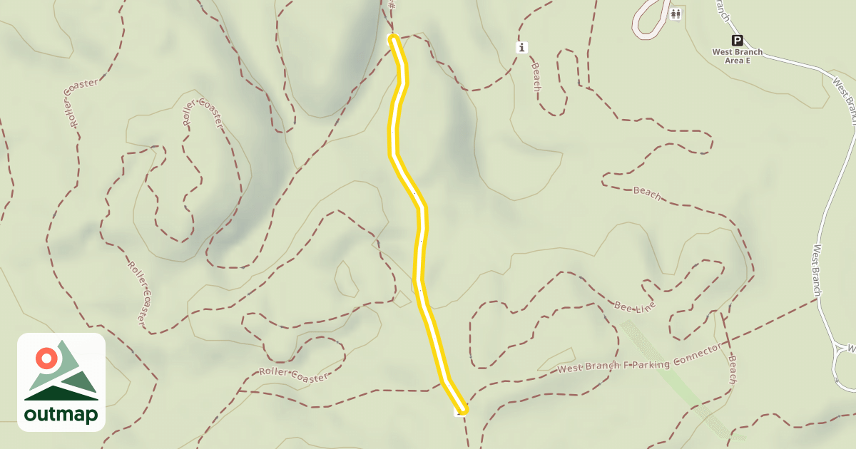 Map of #10-#38 (Three Gear Hill)