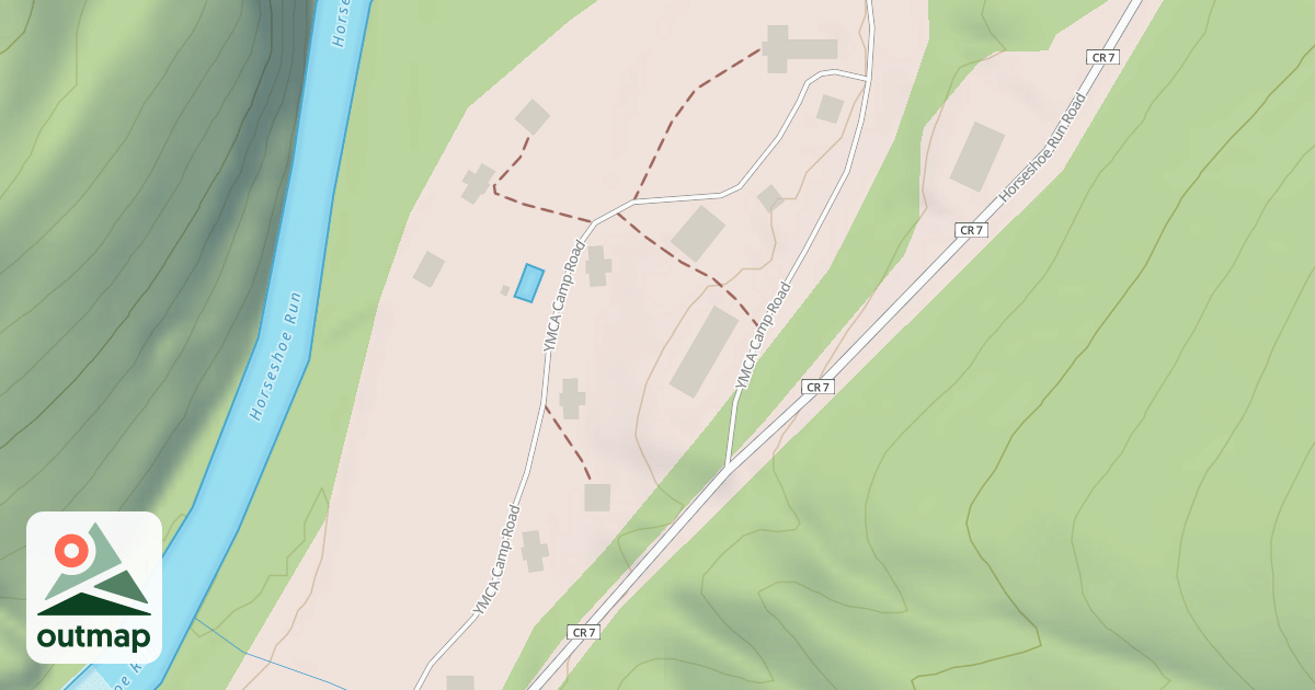 Map of HORSESHOE CAMP