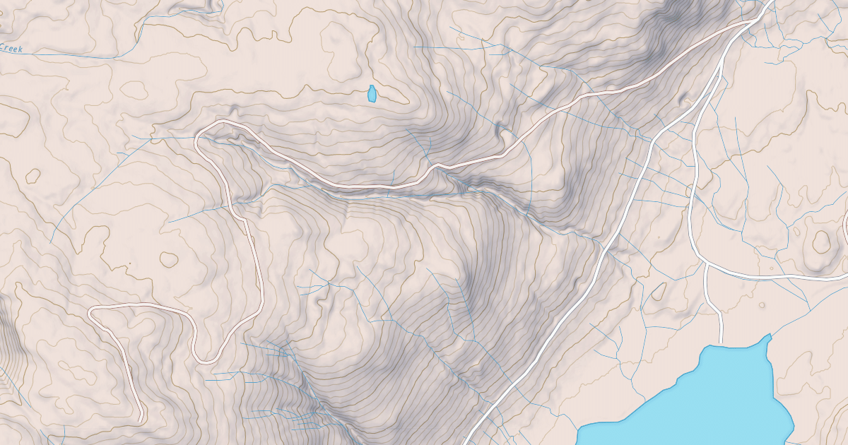 Map preview of CANYON SPUR