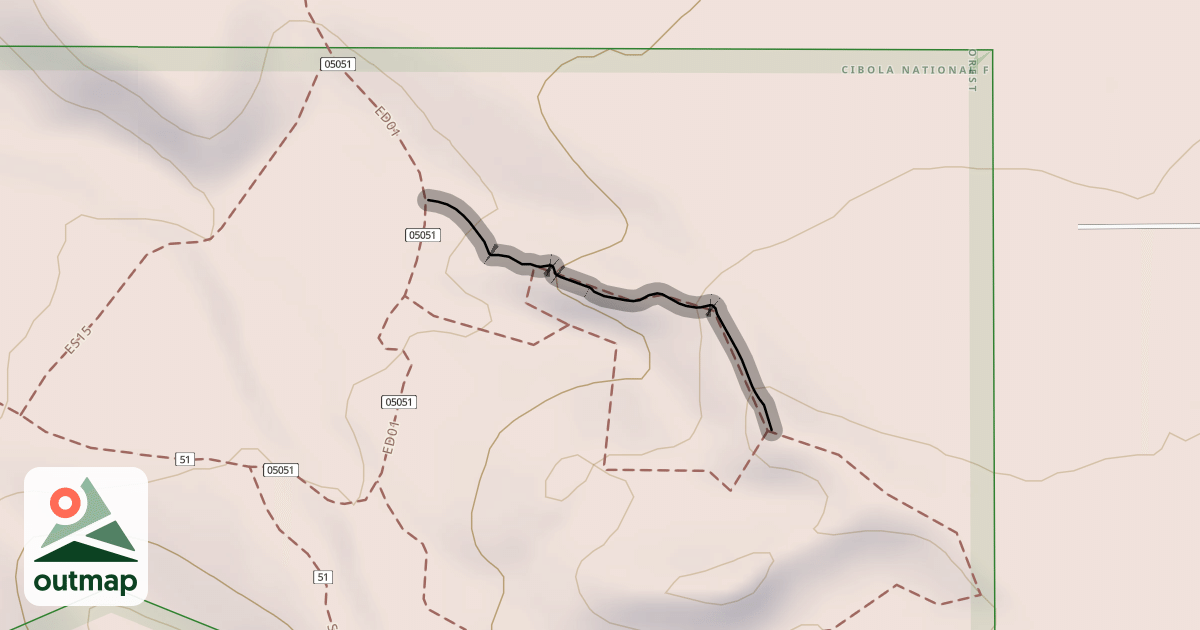 Map of Mini Moab