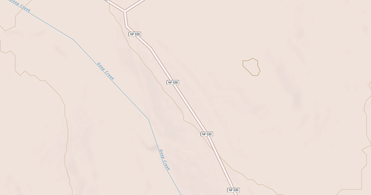 Map preview of USFS National Forest System Roads {4CE82503-5CE2-421C-A0CD-6803E8D92D20}