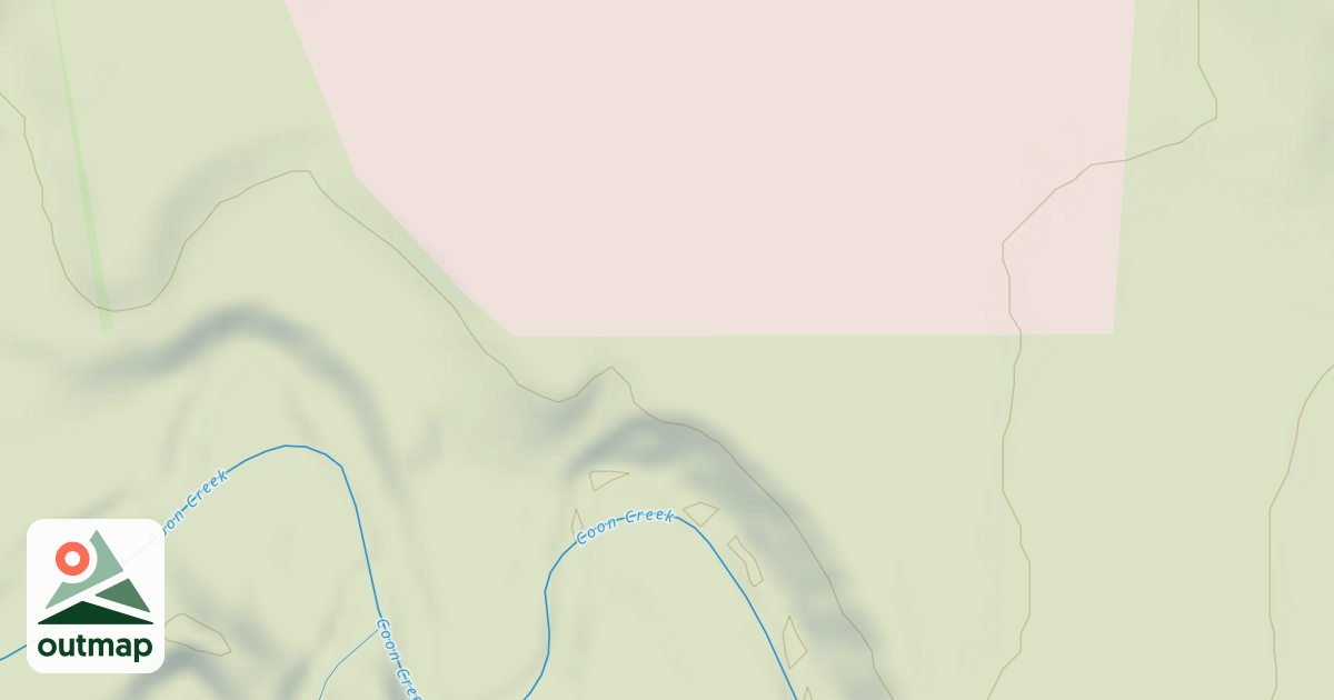 Map of Shady Oaks Native Prairie Adventure Trails
