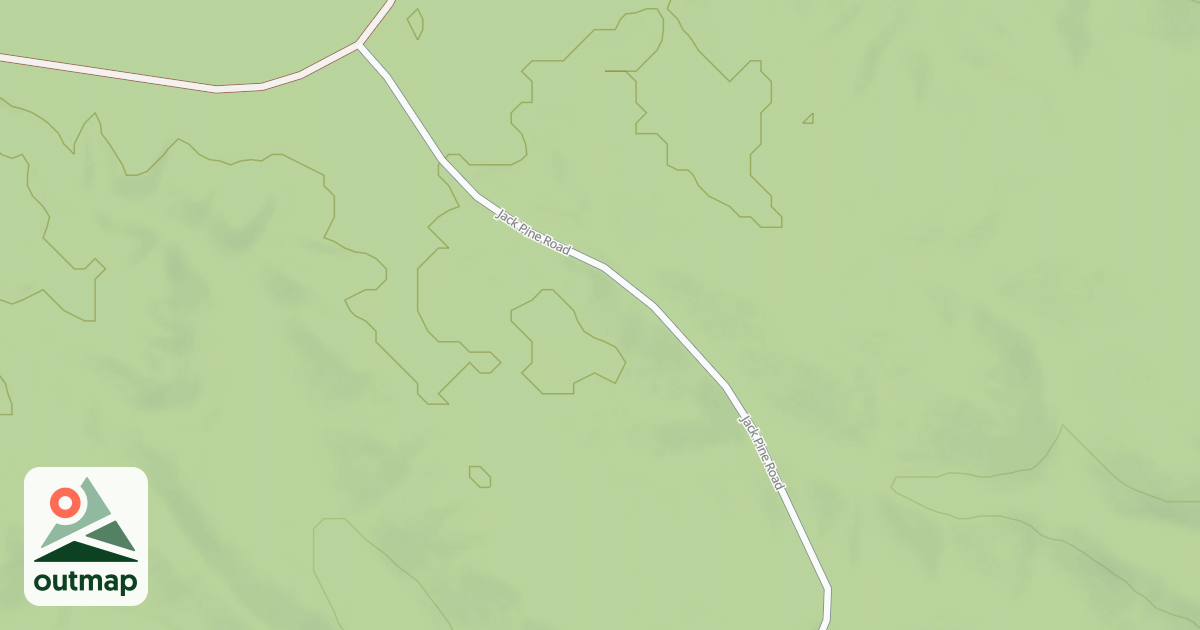 Map of FR 2518A - DAHLS SIDING ROAD A