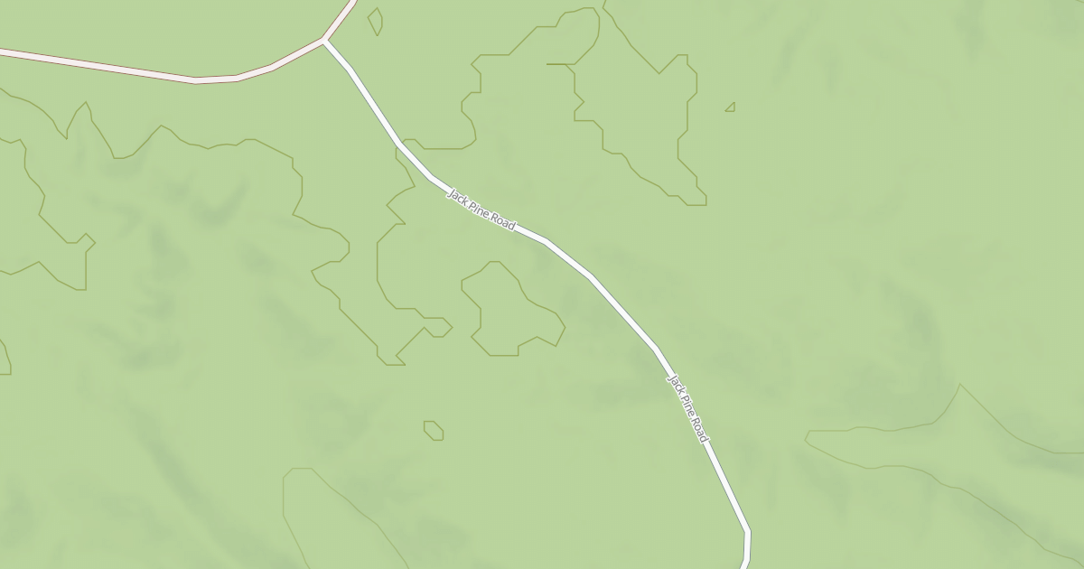 Map preview of FR 2518A - DAHLS SIDING ROAD A