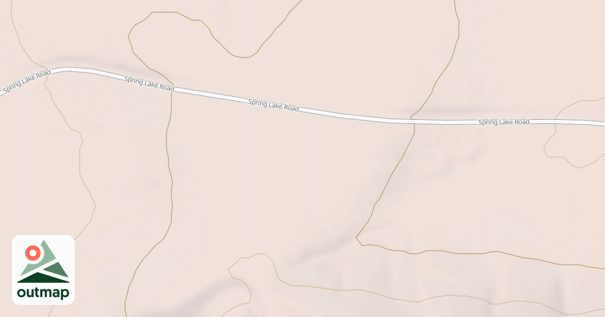 Map of Huckleberry Mtn-Orange