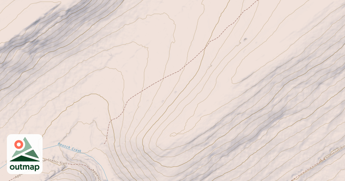 Map of USGS National Digital Trails e0f77f15-e95b-4709-bb6f-026d8f0e2545