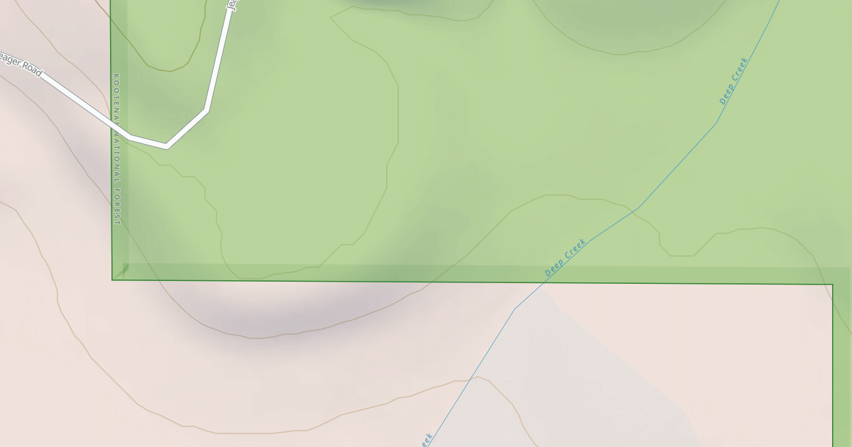 Map preview of DEEP CREEK JUMP UP