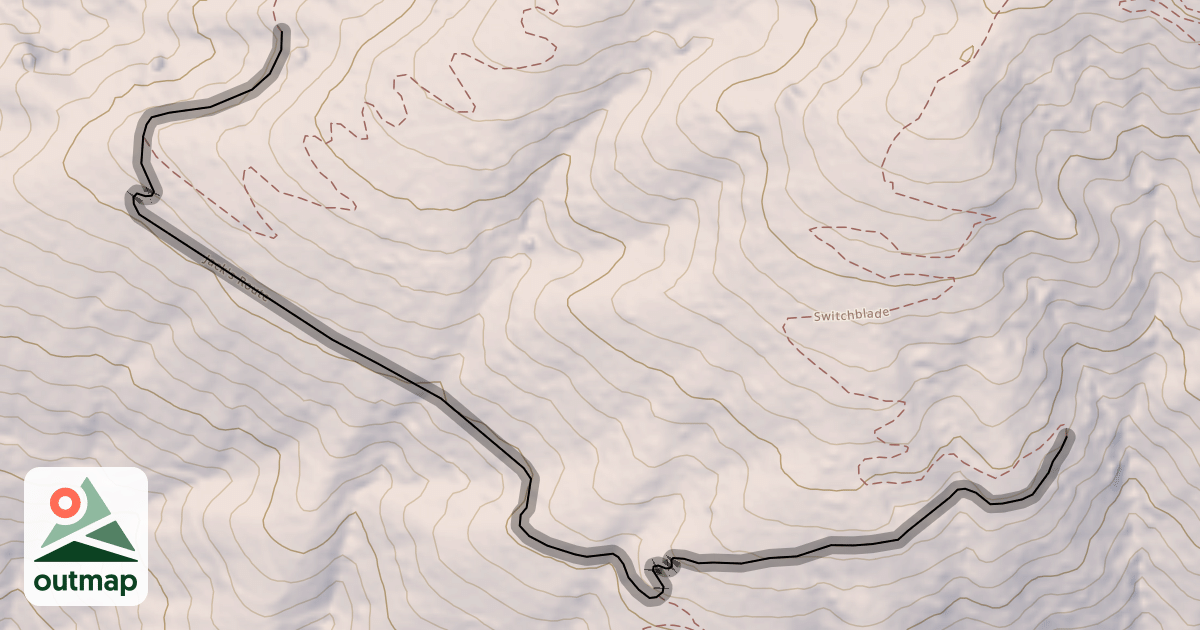 Map of Jack's Route