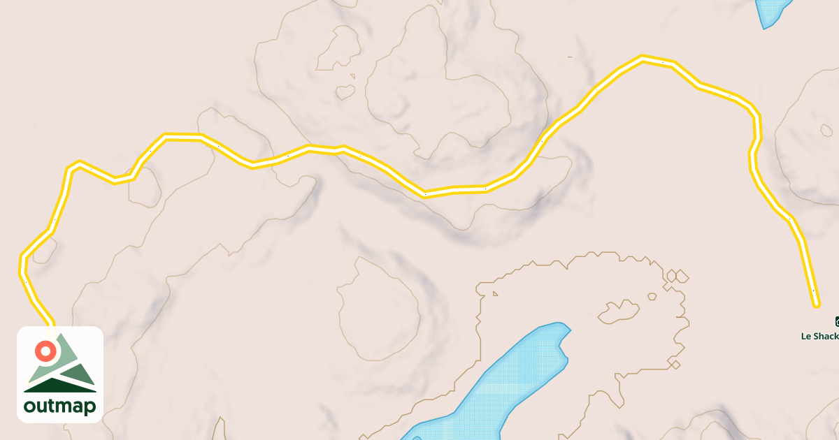 Map of #4 La Godasse