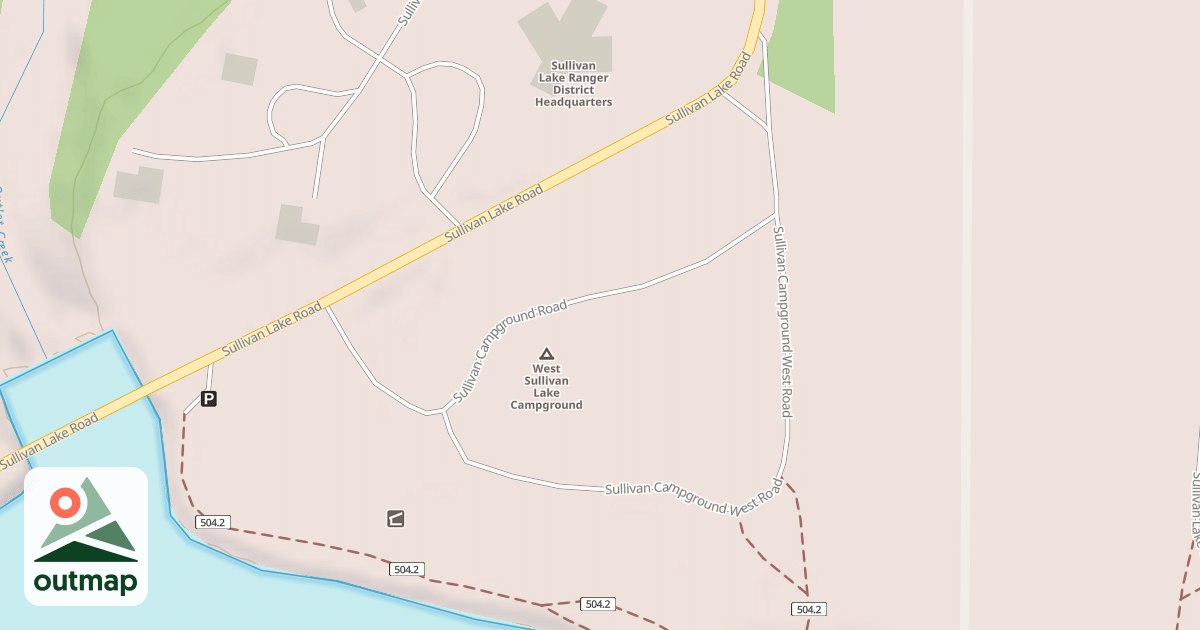 Map of SULLIVAN CAMPGROUND