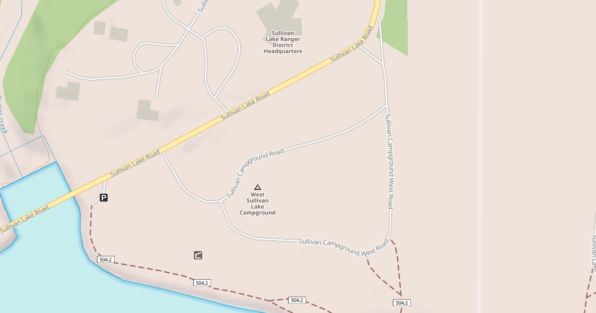 Map preview of SULLIVAN CAMPGROUND