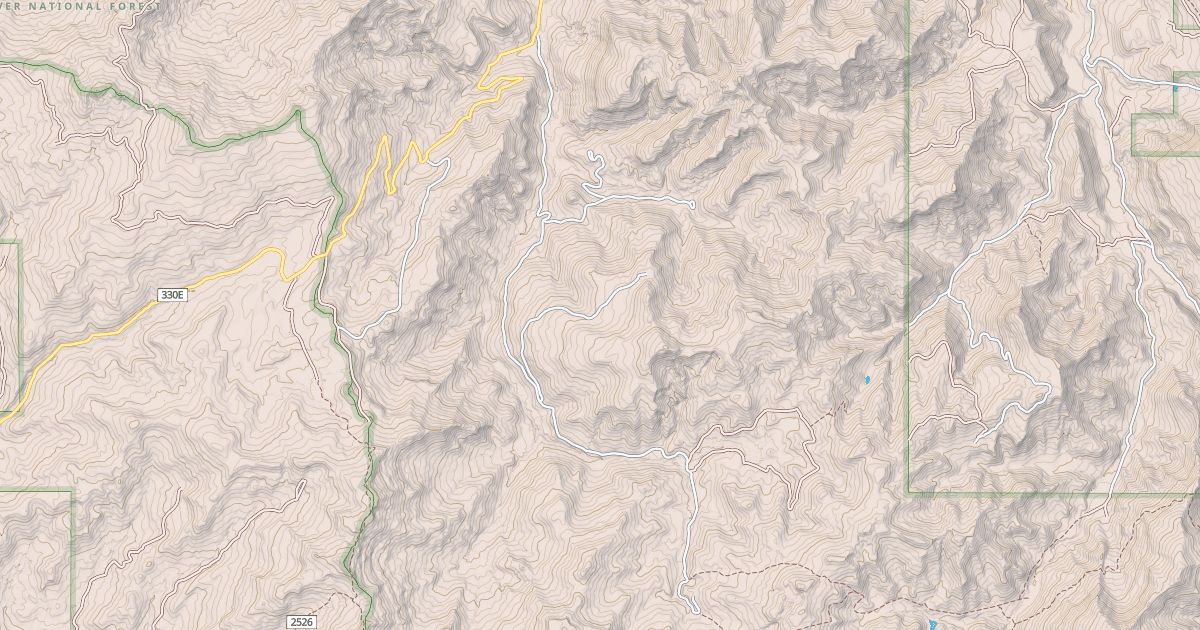 Map preview of ALKALI CREEK