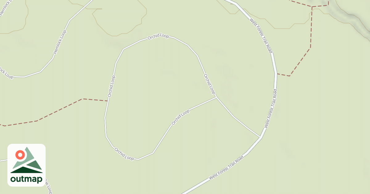 Map of ORCHID LOOP LMRA CG