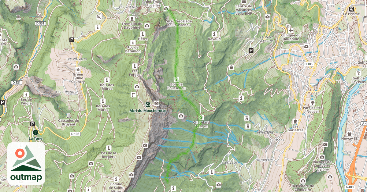 Map of Balcon Est