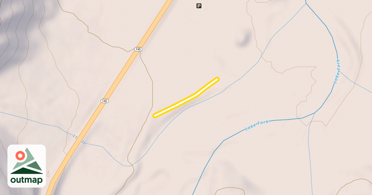 Map of Gravel Pit Shortcut
