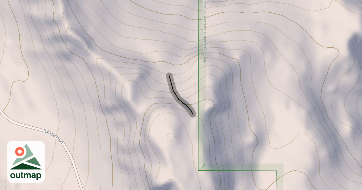 Map of Spanky's Chute