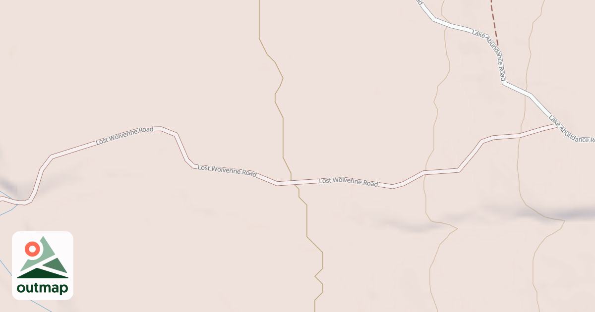 Map of LOST WOLVERINE