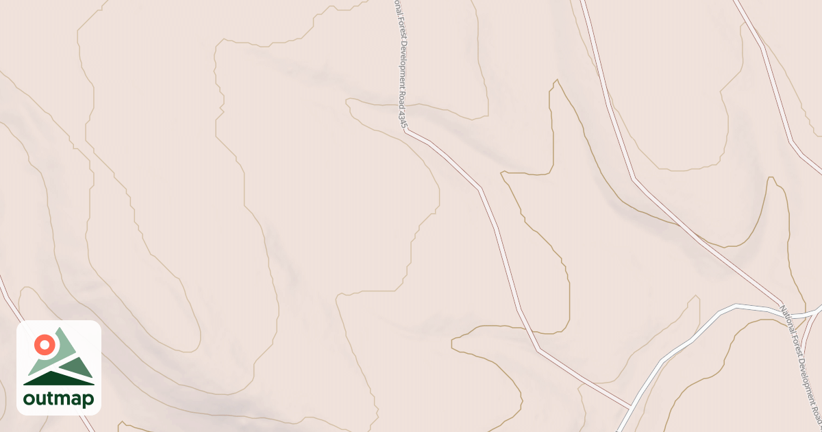 Map of USFS National Forest System Roads {34710C26-B384-481F-92B3-25095E9B07BA}
