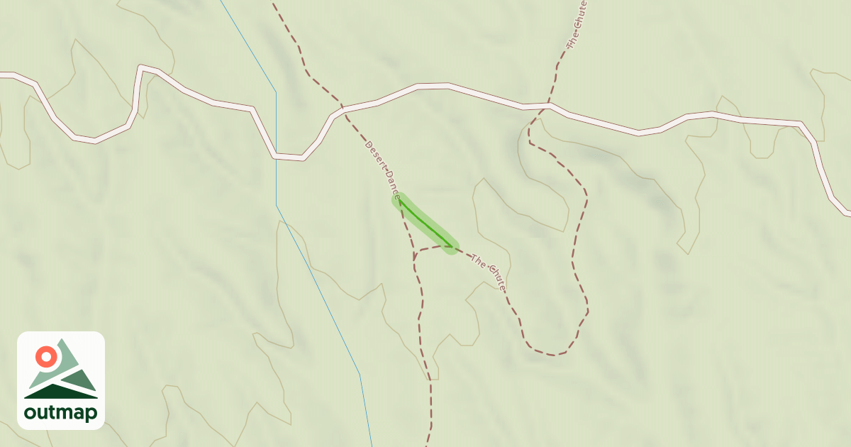 Map of Dona Ana Trail