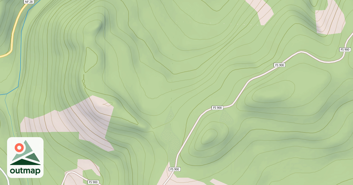 Map of AKER RIDGE T.S.