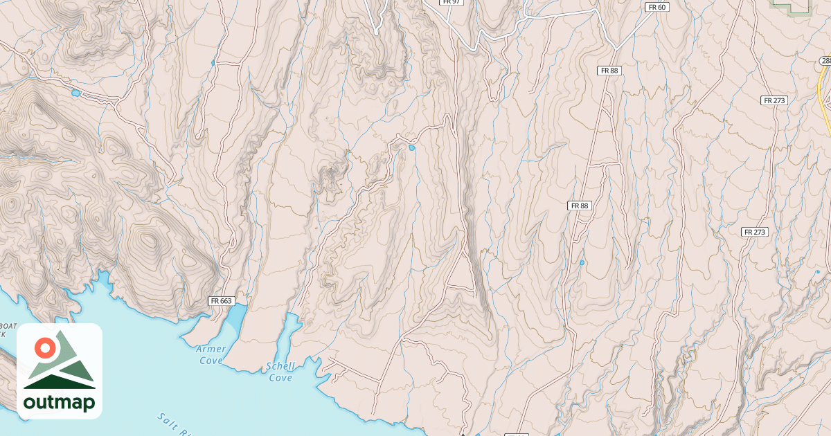 Map of FDR 97A
