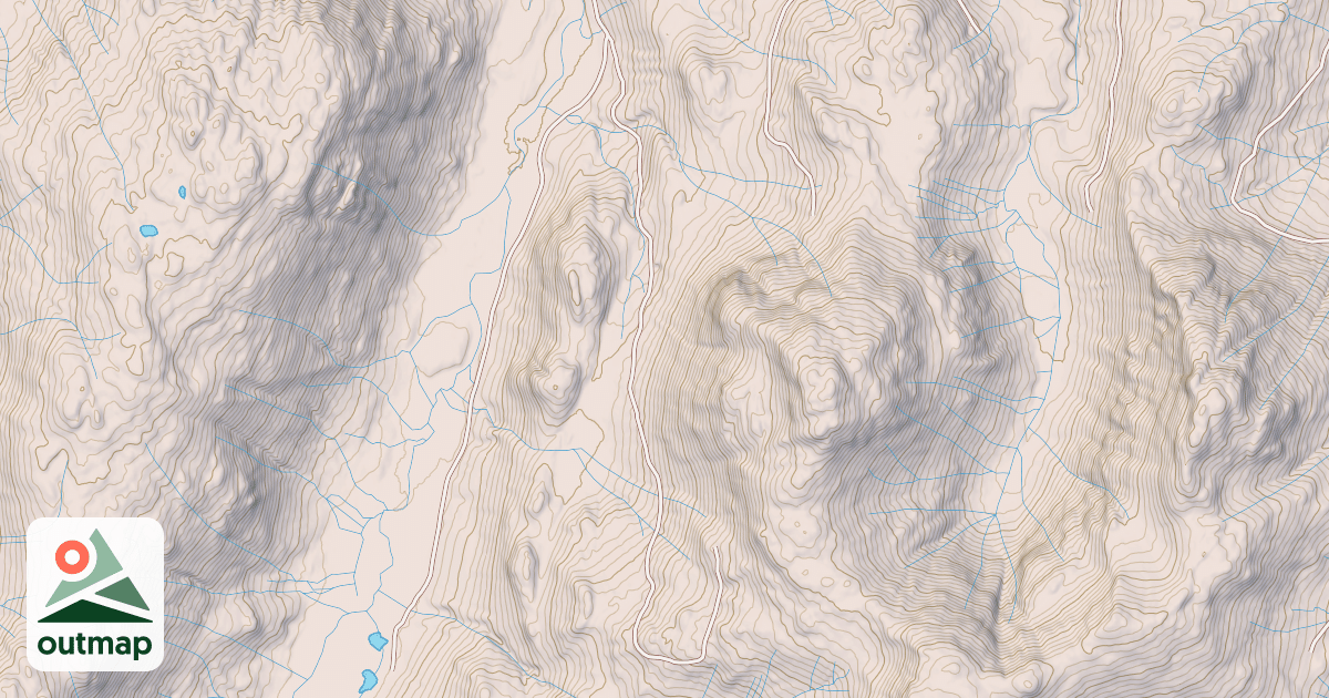 Map of East Rio Beaver Spur  3012180