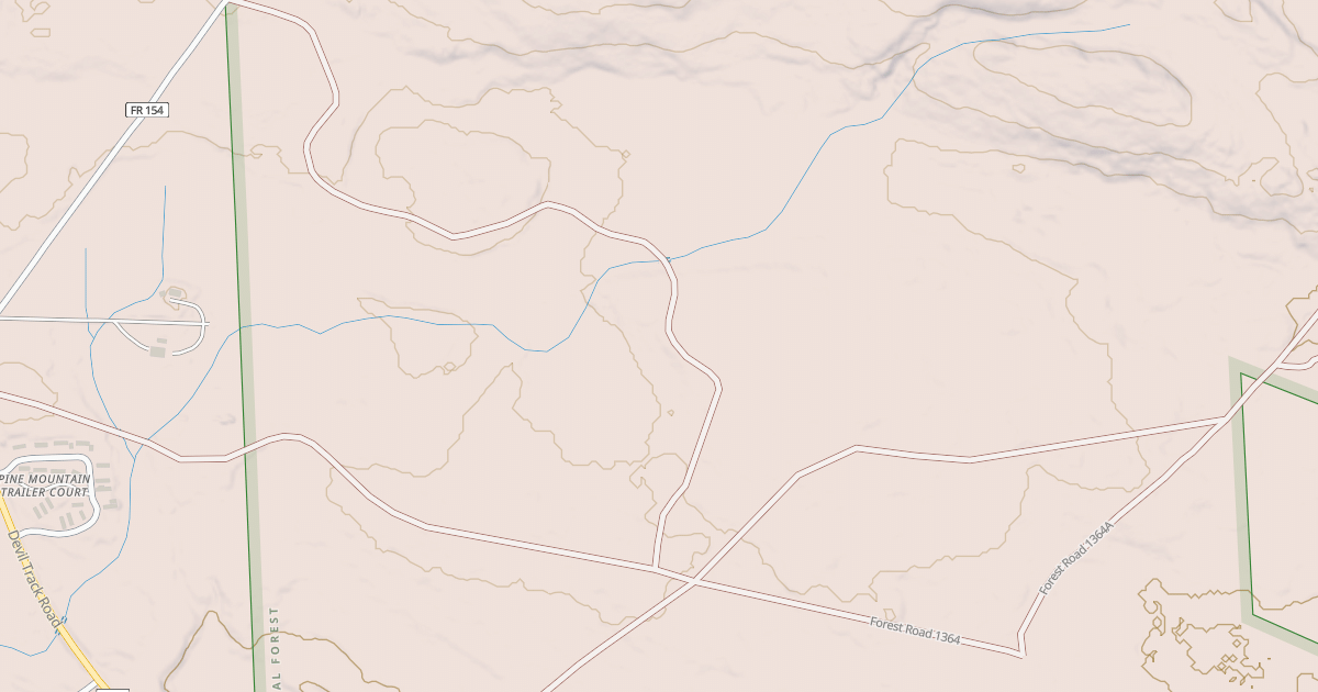 Map preview of ELBOW CREEK