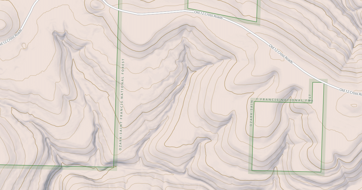 Map preview of USFS Motor Vehicle Use Map Roads {E11C18A6-044A-463F-99A4-CC1FE233352C}